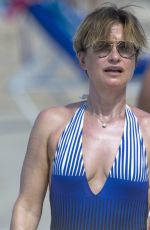 EMMA FORBES Out at a Beach in Barbados 12/30/2016