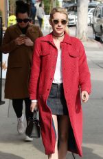 EMMA ROBERTS at a Ups Store in Los Sngeles 12/05/2016