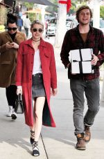 EMMA ROBERTS at a Ups Store in Los Sngeles 12/05/2016