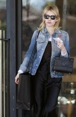 EMMA ROBERTS Leaves Barneys New York in Beverly Hills 12/20/2016
