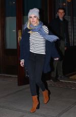 EMMA ROBERTS Night Out in New York 12/08/2016