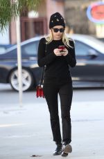 EMMA ROBERTS Out in Los Angeles 12/17/2016