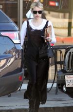 EMMA ROBERTS Out Shopping in Los Angeles 12/20/2016