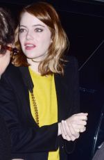 EMMA STONE at La La Land Q&A in New York 11/28/2016