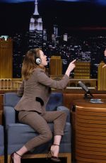 EMMA STONE at Tonight Show Starring Jimmy Fallon in New York 12/01/2016