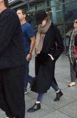 EMMA STONE Leaves Heathrow Airport in London 12/13/2016