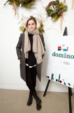 EMMA WATSON at Domino Magazine Holiday Pop Up in New York 12/01/2016