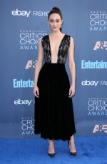 EMMY ROSSUM at 22nd Annual Critics