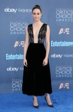 EMMY ROSSUM at 22nd Annual Critics