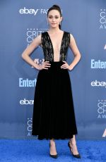 EMMY ROSSUM at 22nd Annual Critics