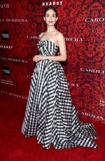 EMMY ROSSUM at An Evening Honoring Carolina Herrera at Alice Tully Hall in New York 12/06/2016