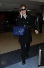 EMMY ROSSUM at LAX Airport in Los Angeles 12/07/2016