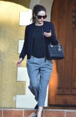 EMMY ROSSUM Leaves a Friend