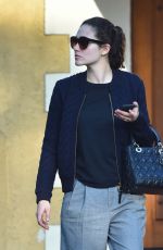 EMMY ROSSUM Leaves a Friend