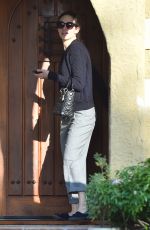 EMMY ROSSUM Leaves a Friend