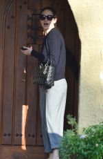 EMMY ROSSUM Leaves a Friend