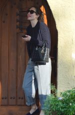 EMMY ROSSUM Leaves a Friend