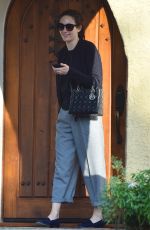 EMMY ROSSUM Leaves a Friend