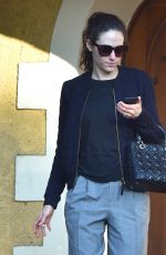 EMMY ROSSUM Leaves a Friend