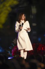 EVA LONGORIA at Obamas Light the National Christmas Tree in Washington 12/01/2016