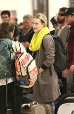 EVAN RACHEL WOOD at Los Angeles International Airport 12/29/2016