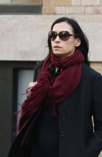 FAMKE JANSSEN Out Shopping in New York 12/23/2016