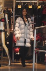FARAH SATTUR Out for Shopping in London 12/23/2016