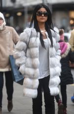 FARAH SATTUR Out for Shopping in London 12/23/2016
