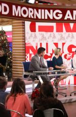 FELICITY JONES at Good Morning America in New York 11/28/2016