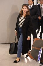 FELICITY JONES at Narita International Airport in Tokyo 12/06/2016