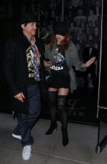 FRANCESCA EASTWOOD at Catch LA in West Hollywood 12/17/2016
