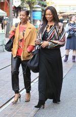 GARCELLE BEAUVAIS Out Shopping in Los Angeles 12/09/2016