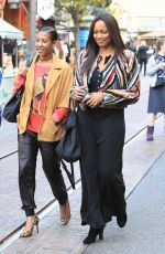 GARCELLE BEAUVAIS Out Shopping in Los Angeles 12/09/2016