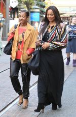 GARCELLE BEAUVAIS Out Shopping in Los Angeles 12/09/2016