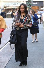 GARCELLE BEAUVAIS Out Shopping in Los Angeles 12/09/2016