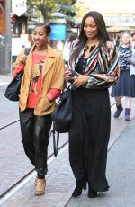 GARCELLE BEAUVAIS Out Shopping in Los Angeles 12/09/2016