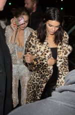 GIGI and BELLA HADID at Ferdi Restaurant in Paris 11/30/2016