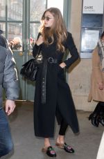 GIGI HADID Arrives at Gare Du Nord Station in Paris 12/01/2016