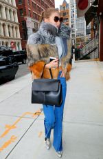 GIGI HADID Arrives at Her Hotel in New York 12/11/2016