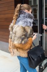 GIGI HADID Arrives at Her Hotel in New York 12/11/2016