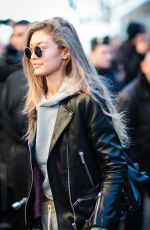 GIGI HADID at Le Grand Palais in Paris 11/30/2016