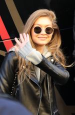 GIGI HADID at Le Grand Palais in Paris 11/30/2016