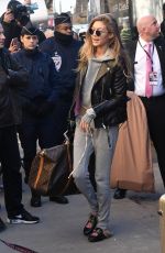 GIGI HADID at Le Grand Palais in Paris 11/30/2016