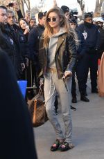 GIGI HADID at Le Grand Palais in Paris 11/30/2016
