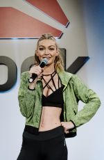 GIGI HADID at Reebok Never Perfect Revolution Panel in New York 12/07/2016