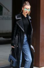 GIGI HADID Leaves Her Apartment in New York 12/08/2016 