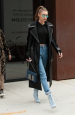 GIGI HADID Leaves Her Apartment in New York 12/08/2016 