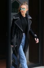 GIGI HADID Leaves Her Apartment in New York 12/08/2016 