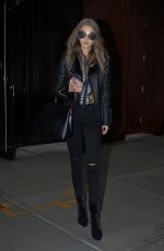 GIGI HADID Leaves Her Appartment in New York 12/12/2016