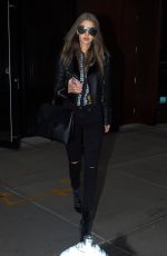 GIGI HADID Leaves Her Appartment in New York 12/12/2016